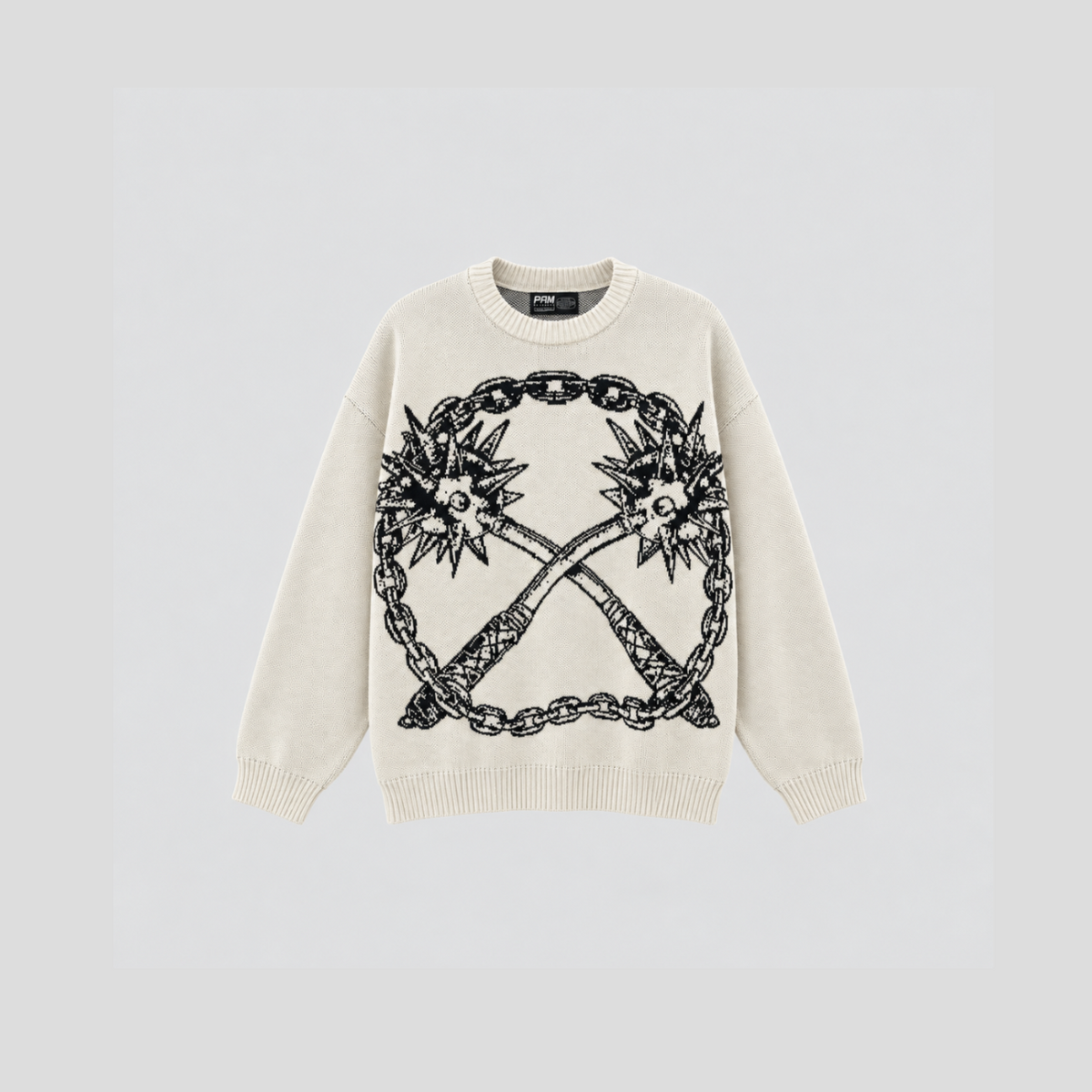 Saco Tejido Chains - Marfil