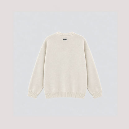Saco Tejido Chains - Marfil