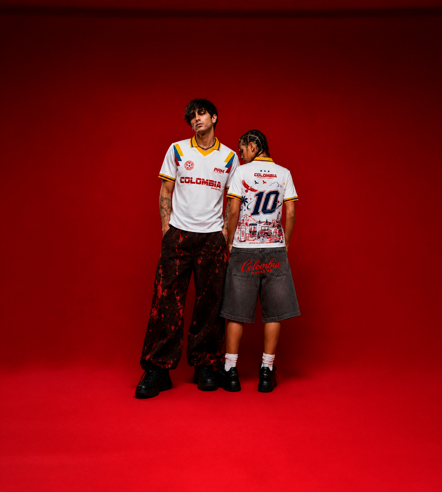 Camiseta tipo Polo - Raíces Colombia