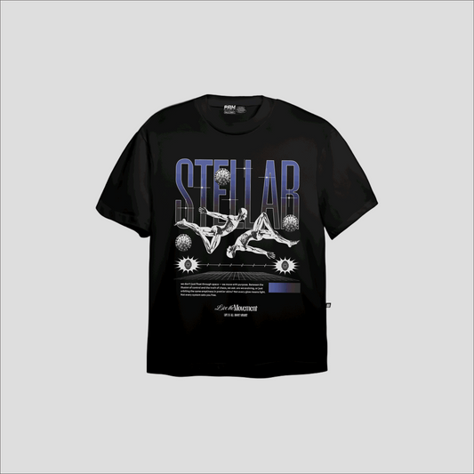 Camiseta Stellar Touch - Negro