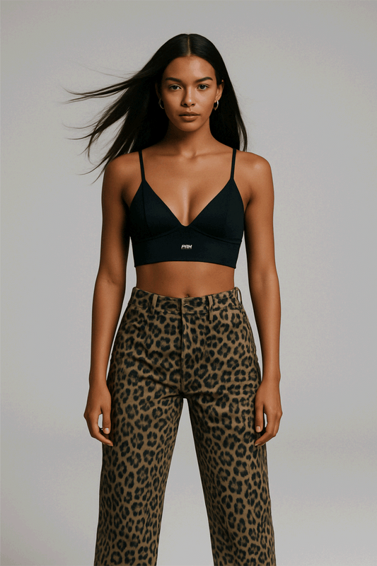 Pantalón Animal Print Oversized