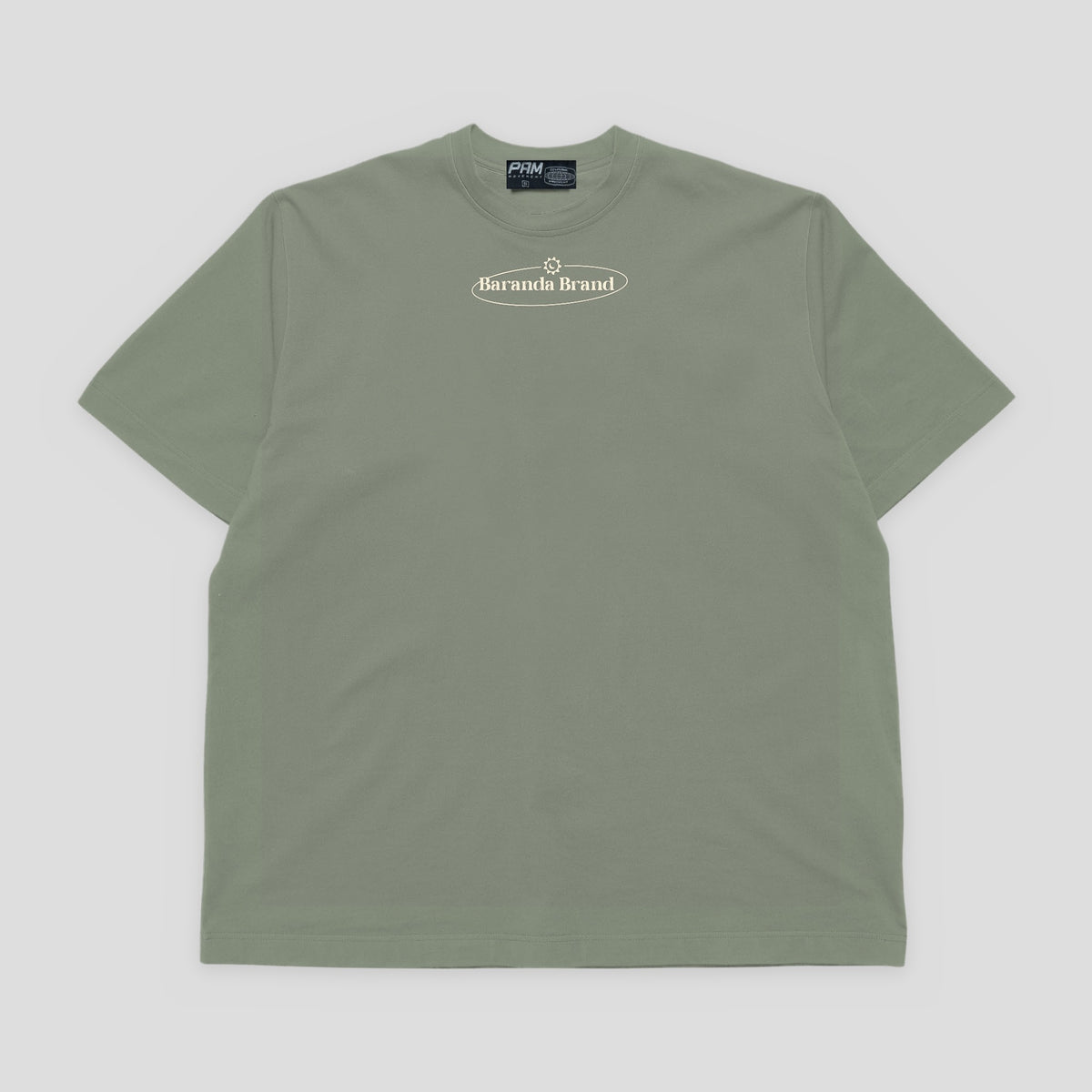 Camiseta No Lo Pienses Demasiado – Gris Verdoso