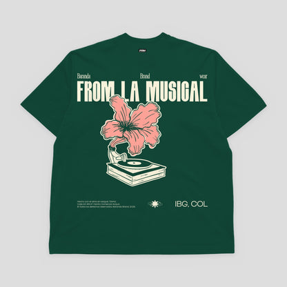 Camiseta From La Musical – Verde