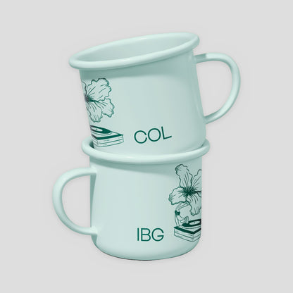Mug Esmaltado IBG · COL – Menta