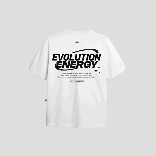 Camiseta Evolution Energy - Blanco