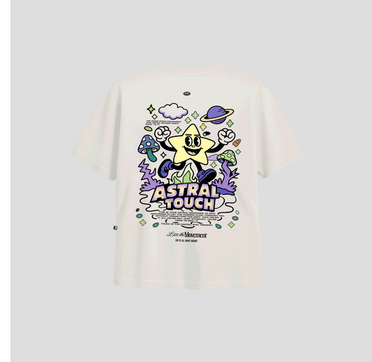 Camiseta Astral Touch - Marfil