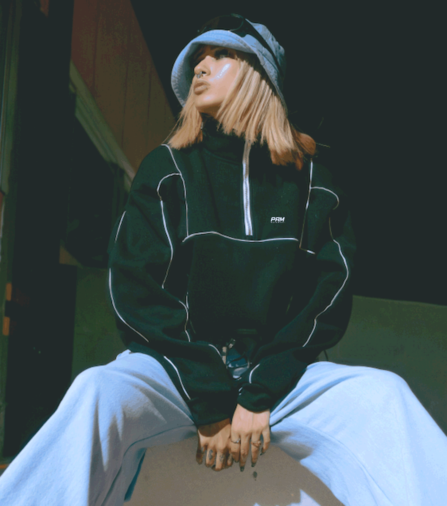 Hoodie – Future Motion - Negro