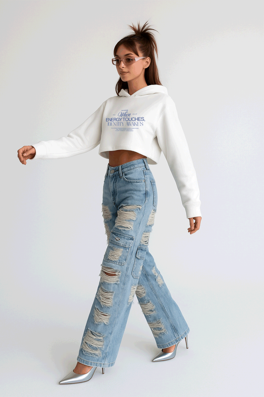 Jen Dirty - Denim Medio