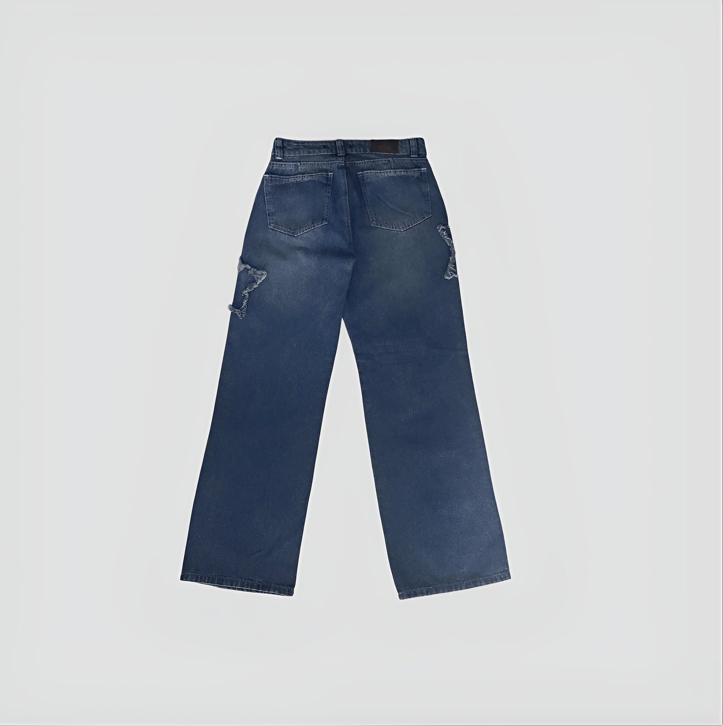 Jean Wide Leg Stars – Denim Azul