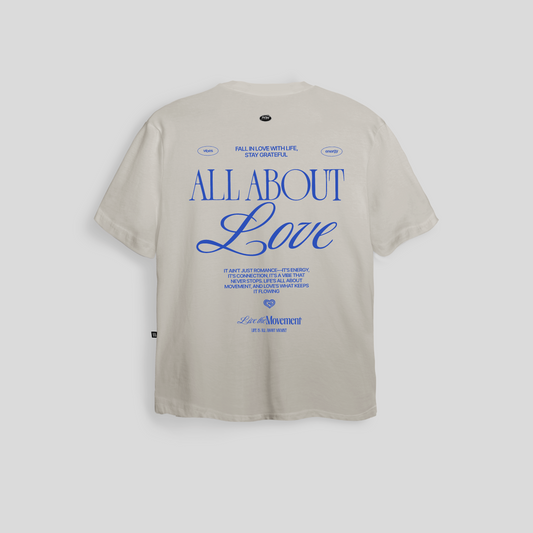Camiseta All About Love - Azul