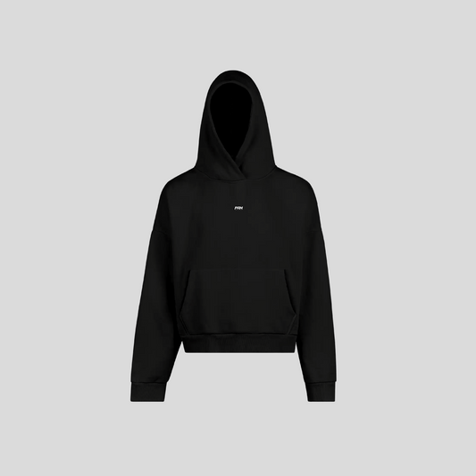 Hoodie Algodón - Negro