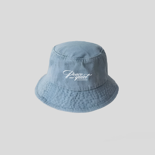 Bucket hat – Peace & Quiet - Denim Claro