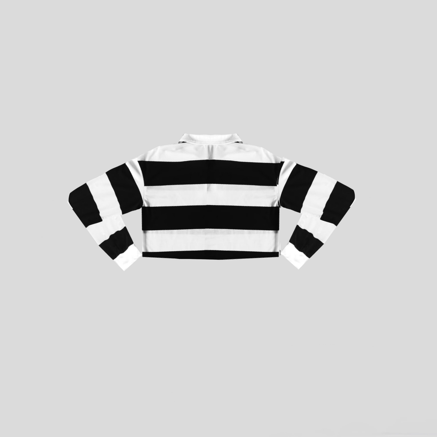 Polo Classic Stripe - Negro y Blanco