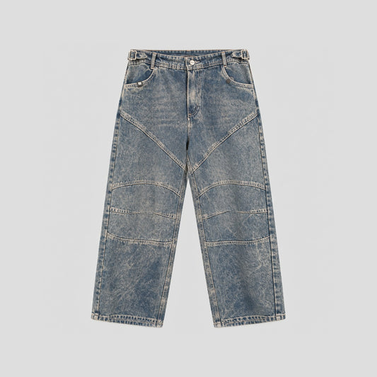 Jean Panel Flow - Acid Azul - frente