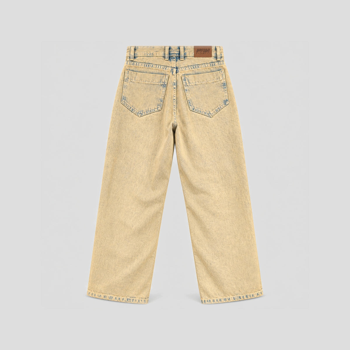 Jean Dust Cargo - Mostaza - espalda