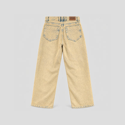 Jean Dust Cargo - Mostaza - espalda