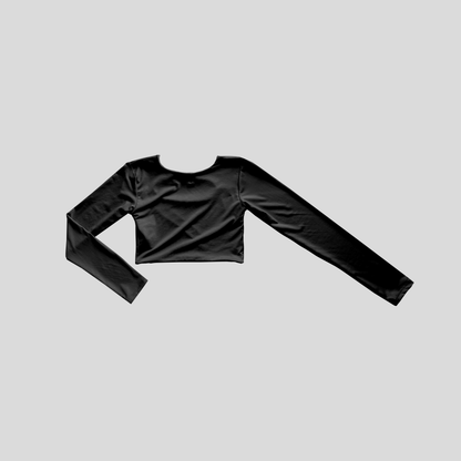 Top Escotado Vibes - Negro